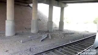 preview picture of video 'Karakarom express  train Pakistan train arrive. Adam wahan railway station'