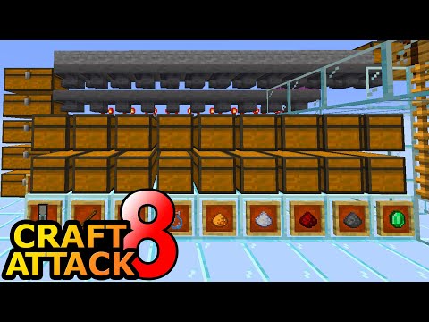 I'm completing Rumathra & Gtime's RAID FARM! - Minecraft Craft Attack 8 #38