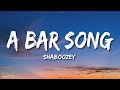 Shaboozey A Bar Song Tipsy Lyrics