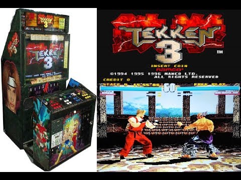 Namco System 12 PCB Tekken 3 Complete Gameplay (Arcade Hardware)