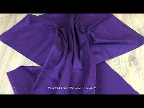 Crushed Textured Shot Taffeta Dress Fabric