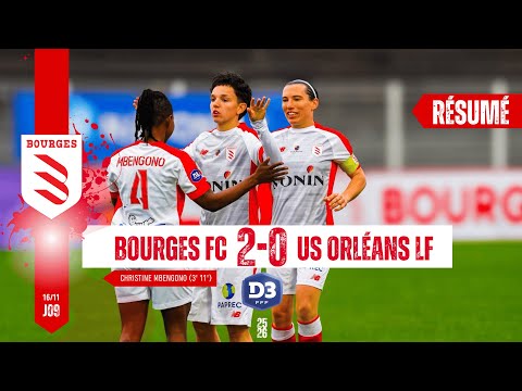 D3F : BOURGES FC ///  US ORLEANS LF : 2-0