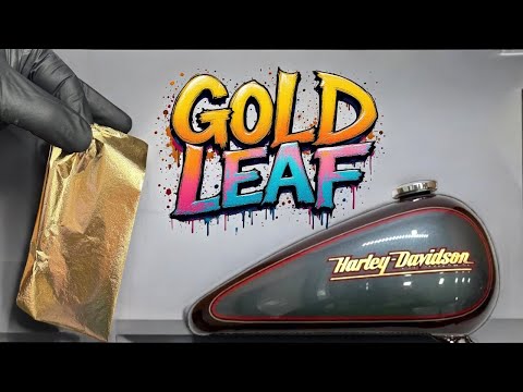 Gold Leafing: Mastering the Art of Automotive Custom Painting Gold Leaf, Step by Step Tutorial