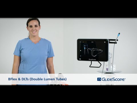 DLT intubation technique using BFlex™ bronchoscope and GlideScope® monitor with Dr. Lindsay Head