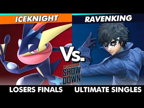 Scrims Showdown 82 Losers Finals - IceKnight (Greninja) Vs. Ravenking (Joker) SSBU Ultimate