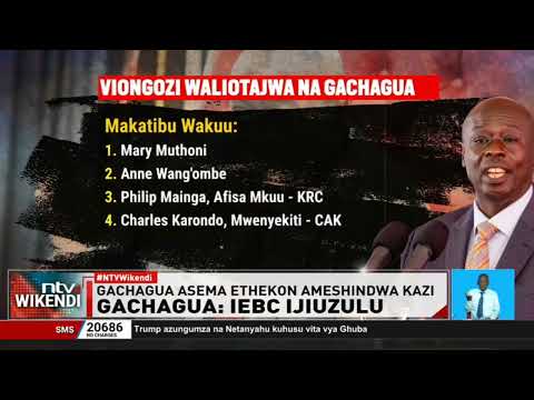 Gachagua amtaka Ethekon kuwajibika kuhusu uchaguzi wa Ol Kalou