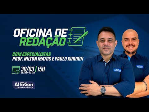 Oficina de Redação com Especialista - AlfaCon