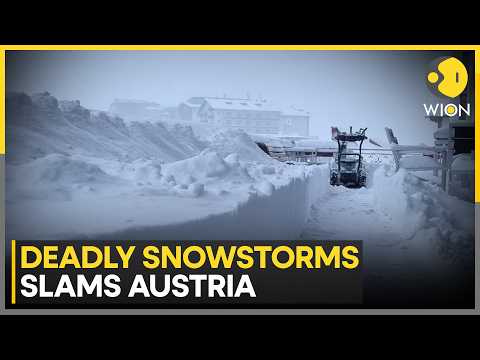 Austria Snow Disaster: Five Killed as Storm Triggers Blackouts and Travel Disruptions | WION