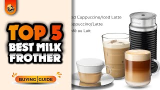 The TOP 5 Automatic Milk Frothers You Need To Know About!