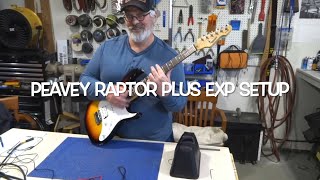 Video thumbnail for Peavey Raptor Plus EXP Guitar setup by Dan's Studio & Workshop