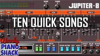 Video thumbnail for Roland Cloud Jupiter 8 demo by Woody Piano Shack