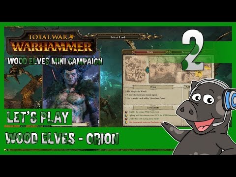 I RULE THESE WOODS! - Wood Elves DLC - Orion Mini Campaign - Total War: Warhammer - Episode 2