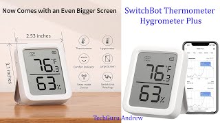 SwitchBot Thermometer and Hygrometer Plus REVIEW