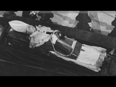 The last journey of Pius XII. Death and Funeral of the Pope.