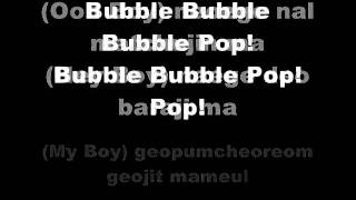 Hyuna ~ Bubble Pop! LYRICS