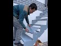 Steel Structure Stair Step Installation