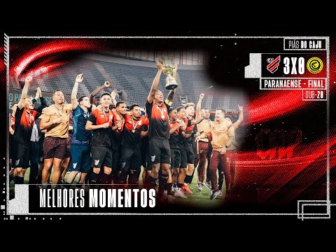 ATHLETICO CAMPEÃO PARANAENSE SUB-20 | ATHLETICO 3X0 FC CASCAVEL | MELHORES MOMENTOS