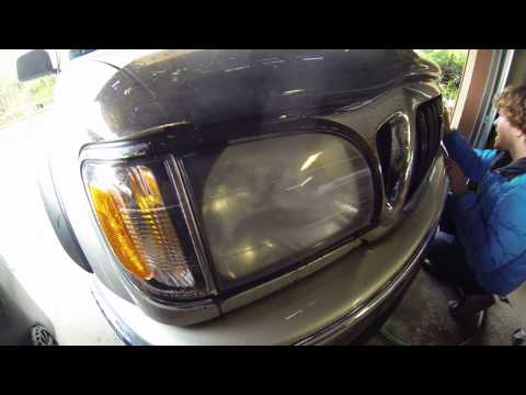 Sylvania Automotive Headlight Restoration Kit Review & Demo