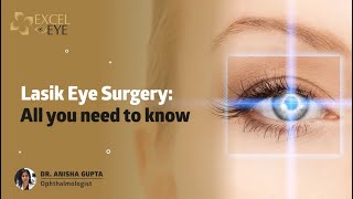 Lasik Eye Surgery  - All you need to know | Dr Anisha Gupta - Eye Specialist in Delhi