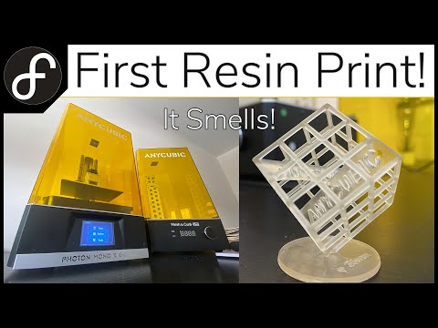 Anycubic Photon Mono X 6K - First Print and Set Up *Re-Upload*