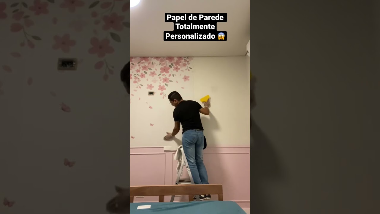 Papel de Parede personalizado !!! Quarto infantil menina !