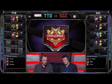 Tick Trick and Duck vs Storm Games Clan | Game 3 Quarter Finals EU Challenger Series #1 | TTD vs SGC