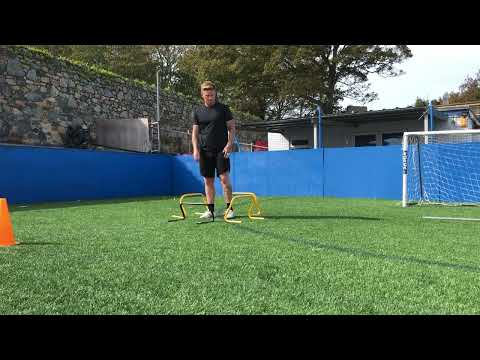 Hurdle drill for footballers | @ZicoFootballCoaching