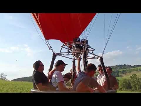 Start einer Heißluftballonfahrt mit Eifel-Mosel-Ballonfahrten