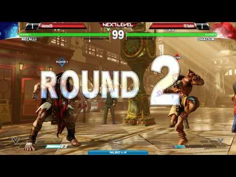SF5 @ NLBC v.4 - blazeu25 (Necalli) vs Woshige (Dhalsim) [720p/60fps]