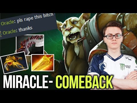 Miracle- 7.07b Patch Tryhard Comeback Brewmaster 9k MMR Gameplay - Dota 2