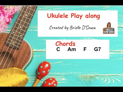 Ukulele Summer Play along with C Am F G7