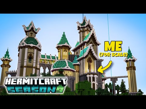 I Built a MEGA BASE on the Hermitcraft server! Episode 21
