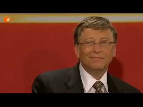 Bill Gates spricht über die Bevölkerungsreduktion 14.07.2011 bei Markus Lanz ZDF