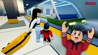 😲 METRODA UNUTULAN ÇOCUK !!! 😱 | ROBLOX LIVETOPIA ROLEPLAY