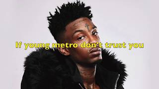 Close My Eyes - 21 Savage Lyrics