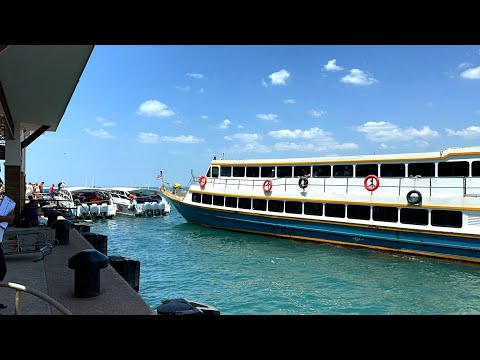 На пирсе Ланты - порт Саладан