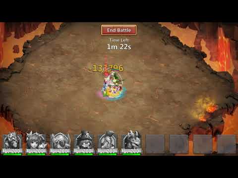 Castle Clash - Archdemon - Deflects Damage / Increase ATK - 309 million! (Andreas_Greece)