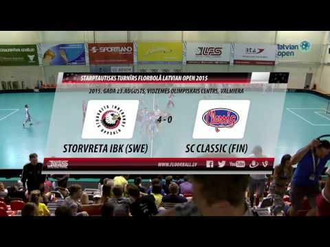 Storvreta IBK (SWE) - SC Classic (FIN) Latvian Open 2015
