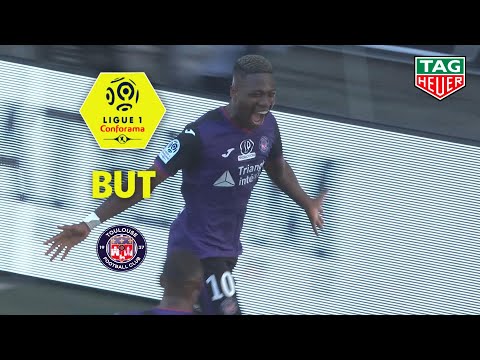 But Aaron LEYA ISEKA (24') / AS Saint-Etienne - Toulouse FC (2-2)  (ASSE-TFC)/ 2019-20