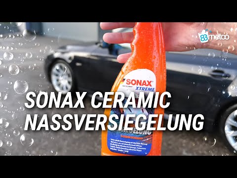 Sonax Ceramic Nassversiegelung Test und Anwendung | 83metoo