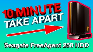 10 Minute Take Apart 01 Seagate FreeAgent HDD