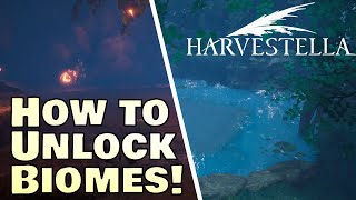 How to Unlock the Water and Cave Biomes in Harvestella