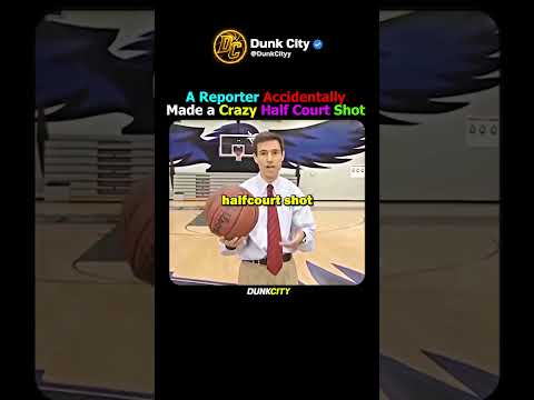 When a News Reporter Made a Crazy Halfcourt Shot