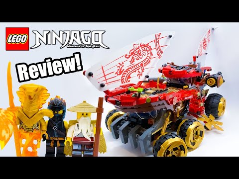 Better or Worse Than the Legacy Destiny's Bounty? - Land Bounty Review! LEGO Ninjago Set 70677