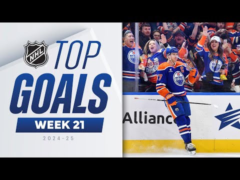 Top NHL Goals of Week 21 | 2024-25 Highlights