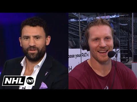 Gabe Landeskog joins the NHL on TNT panel