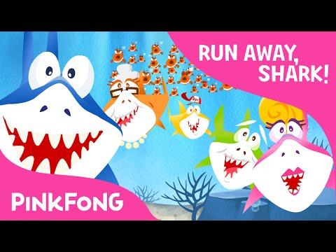 Run Away, Baby Shark ! | Animal Songs | PINKFONG Songs for Children