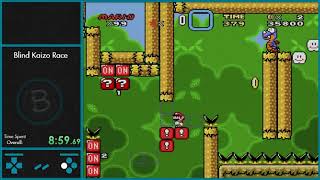 SMW Blind Kaizo Race Week 47 - Alternating On and Off by KennyJ