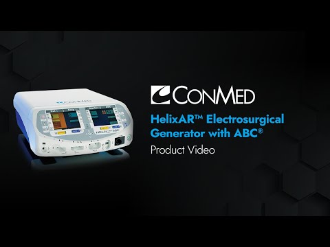HelixAR™ Electrosurgical Generator with ABC® - CONMED Product Video