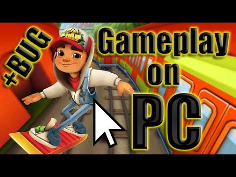 Subway Surfers Gameplay on PC | My record is 732355